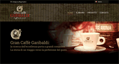 Desktop Screenshot of grancaffegaribaldi.it